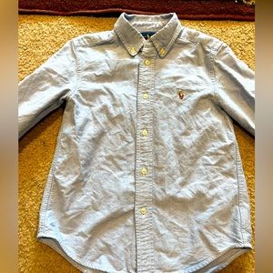 Boys Size 6 Ralph Lauren button down long sleeve